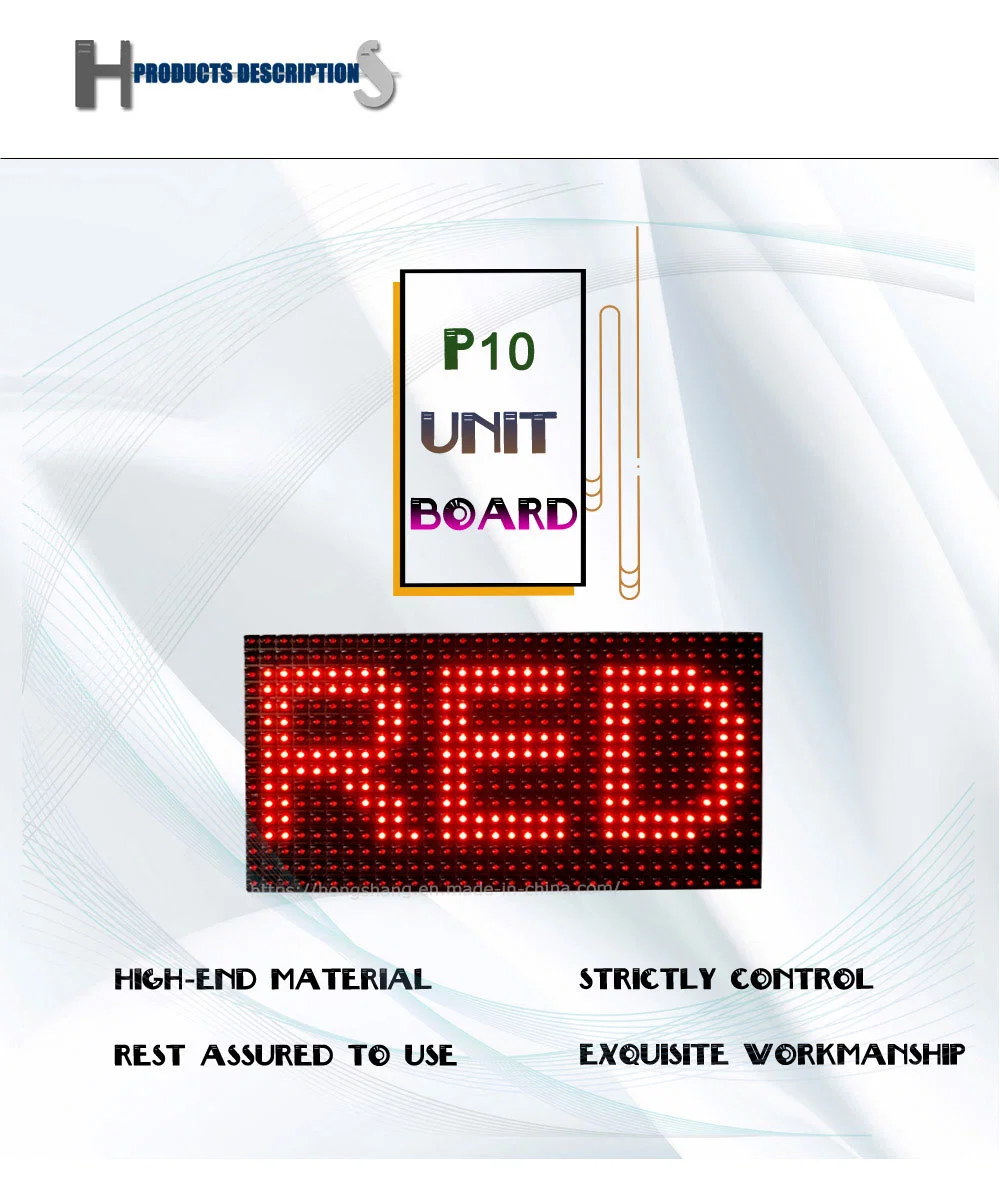 Mass Production of Wall-Mounted LED Electronic Display Panel, Advertising Screen Identification Accessories