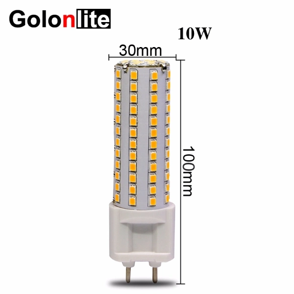 Factory Supplier White 3000K 4000K 6000K 12W 10W LED Corn Light G12